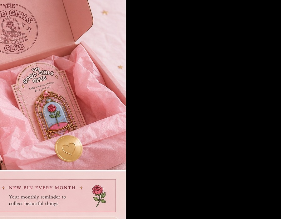 Pink Good Girls Club packaging