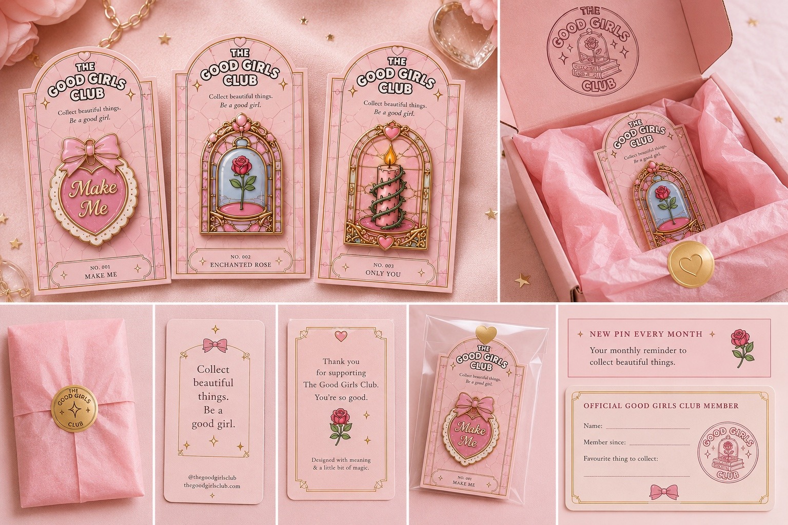 The Good Girls Club packaging